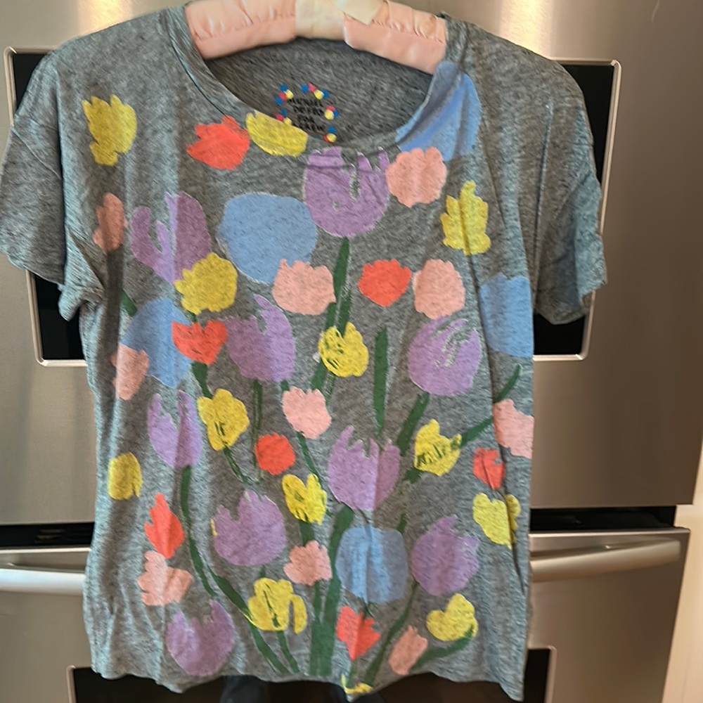 Michael De Feo for J Crew cotton/modal blend tee